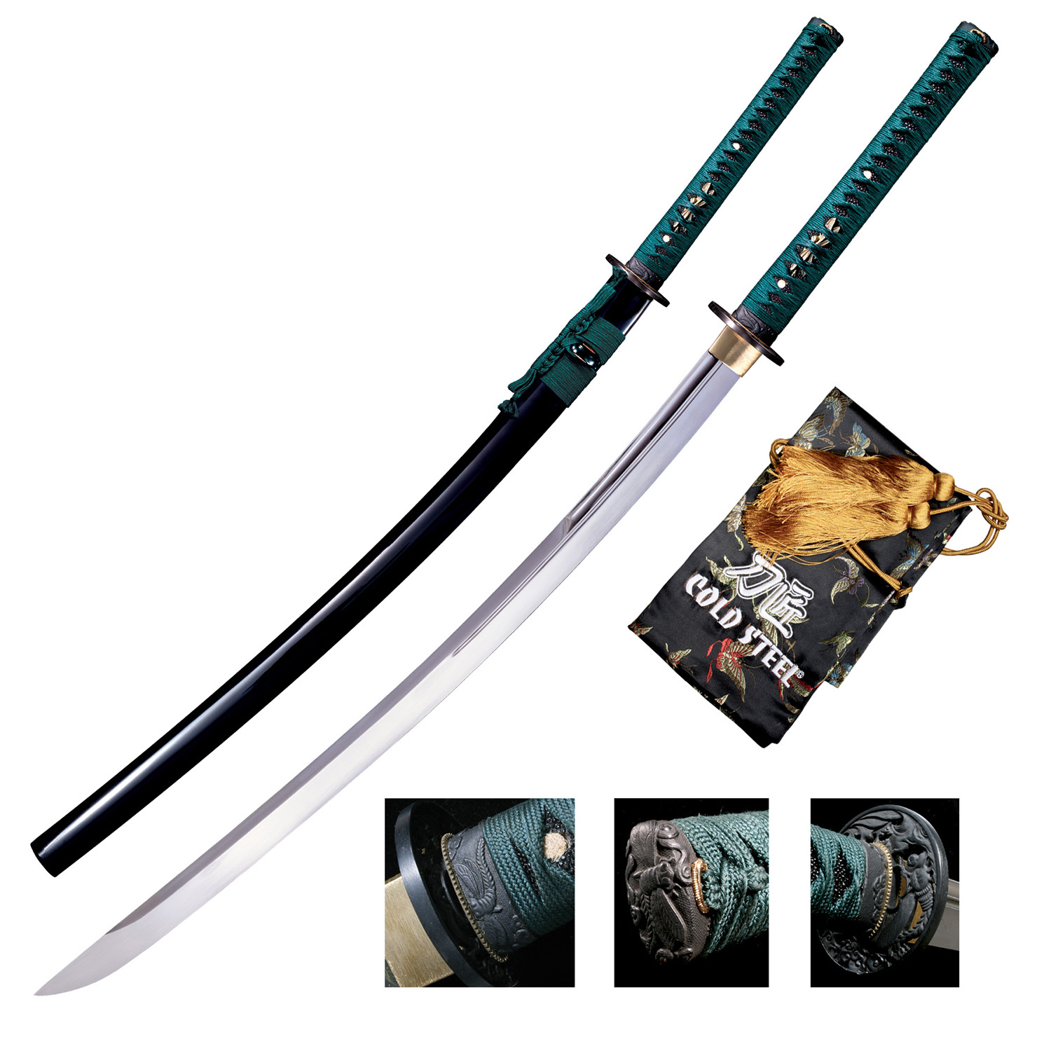 Cold Steel Dragonfly Katana Sword 29.25 in Blade